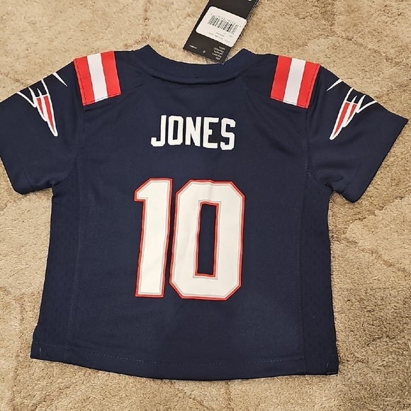 Nike Kids Patriots Navy Blue Jersey - Picture 2 of 2